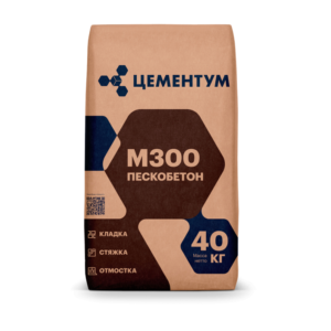 Пескобетон M300