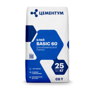 Клей BASIC 60 для керамической плитки
